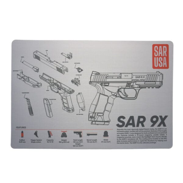 Gun Cleaning Mats White