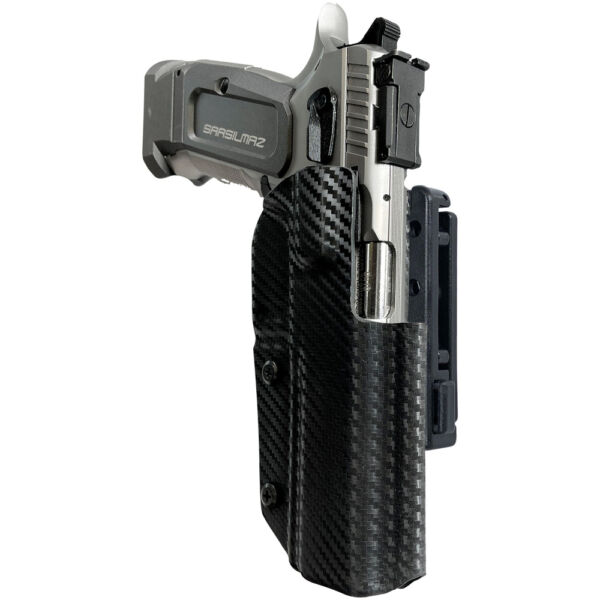 Black Scorpion SAR K-12 Sport Pro IDPA Competition Holster - Carbon Fiber
