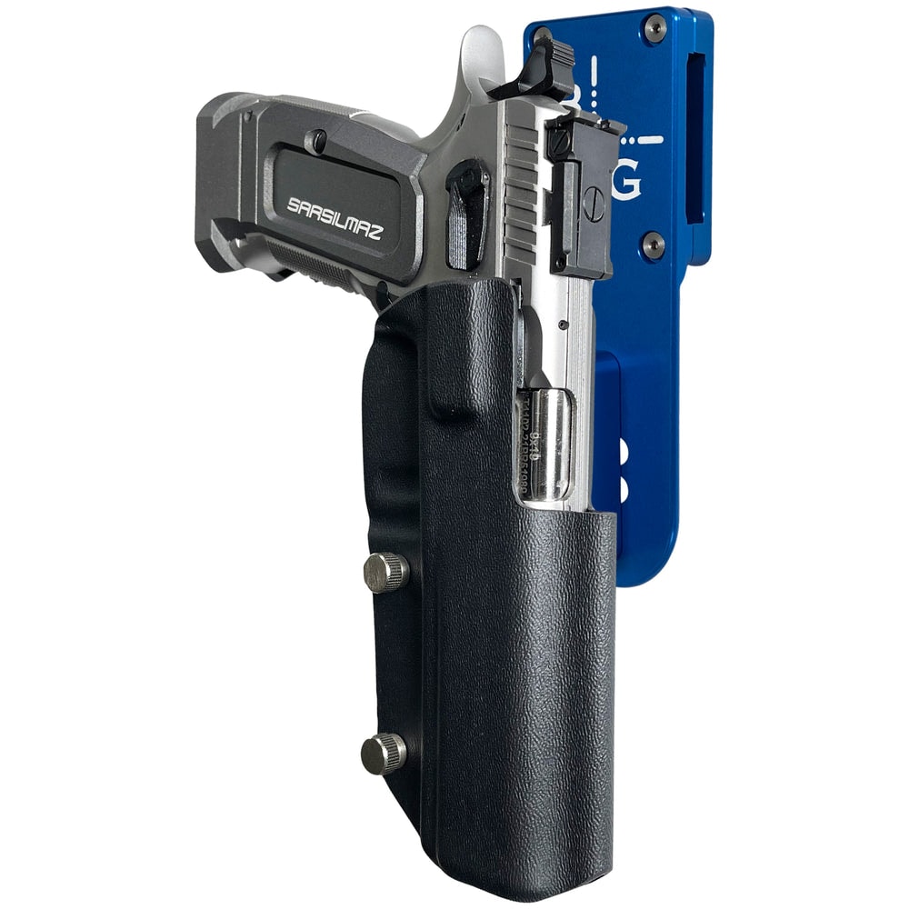 Black Scorpion SAR K-12 Sport Pro Heavy Duty Competition Holster BLUE - Black