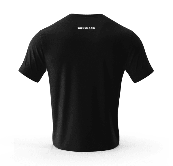 SAR DAD T-SHIRT BLACK - Image 2