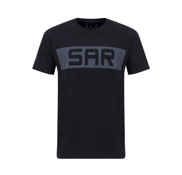 SAR Banner T-Shirt Black - Image 4
