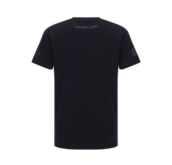 SAR Banner T-Shirt Black - Image 6
