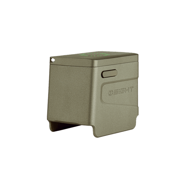 Osight S Olive Green: Enclosed aspherical optic with multi-reticle and patented rechargeable design, optimized for carry - Image 3