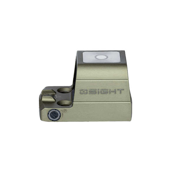 Osight S Olive Green: Enclosed aspherical optic with multi-reticle and patented rechargeable design, optimized for carry - Image 5