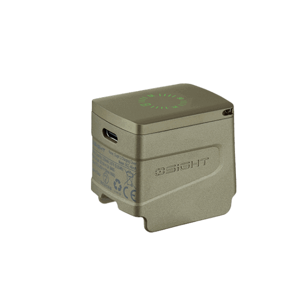 Osight S Olive Green: Enclosed aspherical optic with multi-reticle and patented rechargeable design, optimized for carry - Image 8