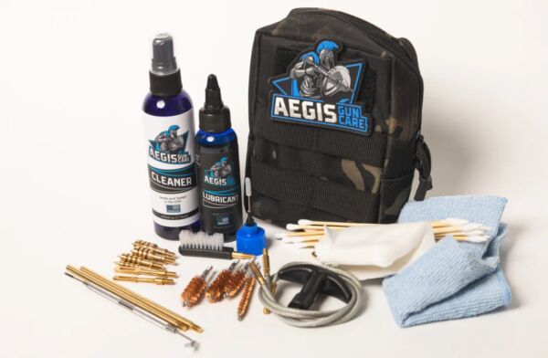 AEGIS DELUXE FIELD CLEANING KIT (WOODLAND CAMO)