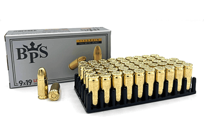 BPS 9X19MM 115GR AMMUNITION CASE (1000 ROUNDS)