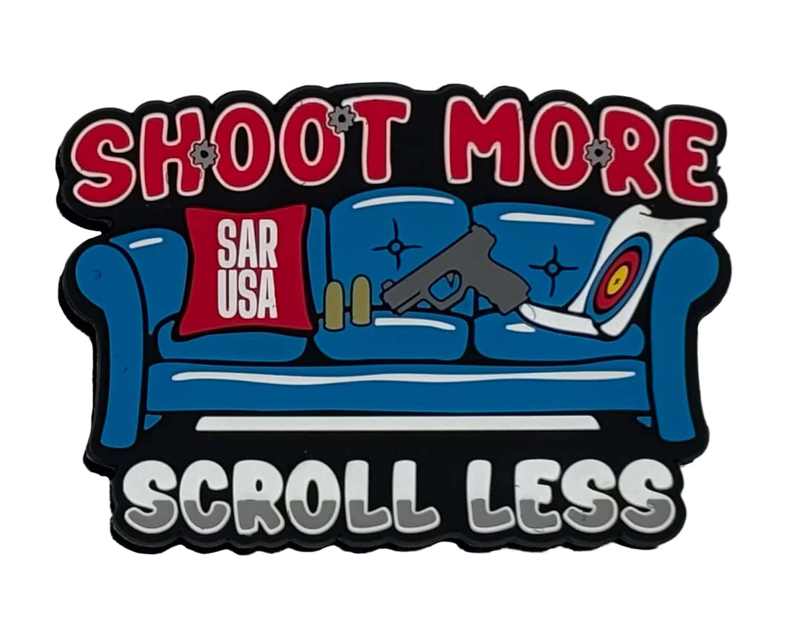 Shoot More Scroll Less (Couch)