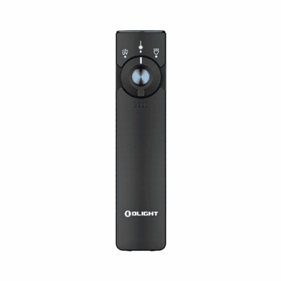 Arkfeld Pro Flat EDC Flashlight with LED Light, UV and Laser