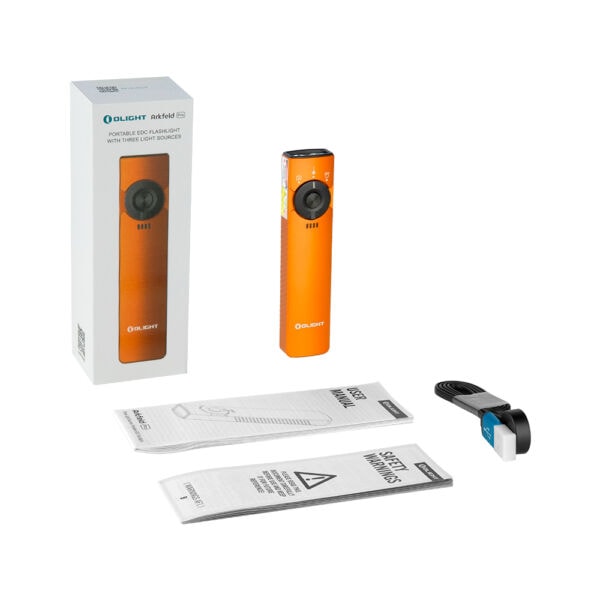 Arkfeld Pro Flat EDC Flashlight with LED Light, UV and Laser - Image 19