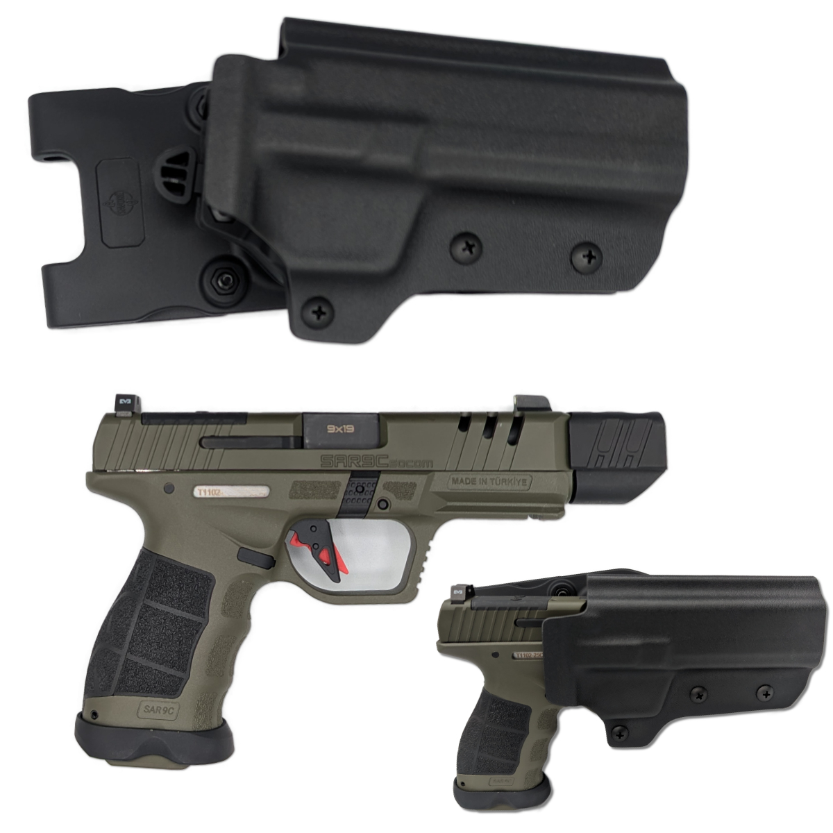 SAR9 Sport OWB Holster Black - Image 5